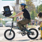 Gotrax 20" Folding Electric Bike with 40Miles (Pedal-assist1) by 48V Battery, 20Mph Power by Peak 500W, Adult Electric Bicycle with 5 Pedal-Assist Levels& LCD Display, Suitable for Commuting