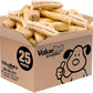 ValueBull Beef Cheek Rolls, Long Lasting Dog Chews, Jumbo 5-6 Inch, 25 Count Bulk Pack - Long Lasting Dog Chews, Rich in Collagen, Single Ingredient, Cleans Teeth