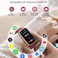 Health Fitness Tracker for Women Men: Fitness Smart Watch for Woman with 24H Heart Rate Monitor Blood Oxygen Sleep Tracker Calorie Step 5ATM Waterproof Activity Trackers for iPhone Android - Burgundy