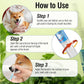 3PCS Pet Toothbrush Pen,Teeth Brightening Pen for Dog-Pet Dog/Cat Teeth Cleaning Pen for Dental Care,Dogs Cats Natural Plants Tartar Remover Tool