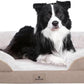 Orthopedic Dog Bed for Large Dogs - Big Washable Dog Sofa Beds Large, Supportive Foam Pet Couch Bed with Removable Washable Cover, Waterproof Lining and Nonskid Bottom