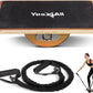 Yes4All Professional Rocker Balance Board for Physical Therapy | 17.5” Wooden Rocker Board for Balance & Rehabilitation Exercises
