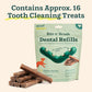 WOOF - Bite n' Brush Refills for The Dog Toothbrush Toy - Scrub Plaque and Tartar from Your Dog's Teeth and Mouth - Dog Dental Chew Toy Treats - Approximately 16 Refills - 2 Pack