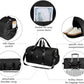 MABROUC Duffle Bag For Women, Sports Duffel Bag for Gym with Wet Pocket & Shoe Compartment, Overnight Weekender Travel Bag