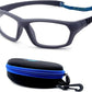 BLUE CUT Sports Protection Goggles, Anti-Fog Lenses Safety Glasses for Basketball, Pickleball and All Outdoor Sports