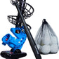 Furlihong 380BH Baseball Pitching Machine, Battery Powered, Angle Adjustable, Comes with Bat and One Dozen Training Balls, for Kids and Beginner