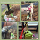 Pawtria Bundle Product of 120 Pet Waste Bags and 1 Canvas Dispenser (Pink), Vegetable Starches, Eco-friendly Dog Waste Bags, Leak proof, Easy to Open, Give Back, Fabric poop bag holder…