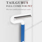 Flea Comb, TailGurus Effective Flea Comb for Cats & Dogs - Shedding Brush for All Pets - Long Hair Friendly - Durable - Versatile & Safe - Durable, Safe & Versatile - Portable, Pet-Friendly(TG2042)