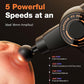 R3 Pro 3-in-1 Massage Gun with Vibration - 18mm Amplitude & 6500RPM Deep Tissue Percussion Massager for Pain Relief in Back, Shoulder, Leg - Gift for Athletes