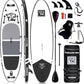 Inflatable Paddle Board with Premium SUP Board Accessories, Allround Paddle Boards for Adults/Kids,Stand Up Paddle Board Defender Collection