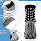 1 Pair Men's Grip Soccer Socks and 1 Pair Shin Guard Sleeves,1 Pair Sleeves with Optimized lnsert Pocket and Shin Guards