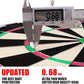 WIN.MAX Dart Board - Bristle Steel Tip Dartboard Dart Boards for Adults Bristle Steel Tip Dartboard Set with 12 Darts Metal Tip