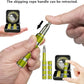 Speed Jump Rope - Tangle-Free Foldable Grip Skipping Rope for Fitness, Boxing & Cardio - Durable PVC Cable for Men Women