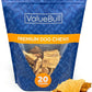 ValueBull USA Rawhide Chips, Chicken Infused, 2 Pound - Natural & Safe, USA Beef Hide, Long Lasting, Chemical Free, No Artificial Flavors
