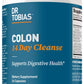Dr. Tobias Colon 14 Day Cleanse, Advanced Gut Cleanse Detox for Women & Men with Cascara Sagrada, Psyllium Husk, Senna Leaf & Probiotics, Non-GMO Colon Cleanse, 24 Capsules, 1-2 Daily