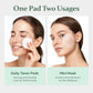 Toner Pads Face Exfoliator Dark Spots Removal Pads, Soothing with DEFENSIL®,Tea Tree | Wrinkle Minimizing with Peptides, Niacinamide for All Skin Types（125 Counts）