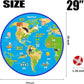 BooTaa 29" Large Dart Board for Kids, Kids Dart Board with Sticky Balls, Boys Toys, Indoor/Sport Outdoor Fun Party Play Game Toys, Birthday Gifts for 3 4 5 6 7 8 9 10 11 12 Year Old Boys Girls