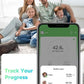 arboleaf Smart Scale for Body Weight, Body Fat Scale with BMI Muscle Mass, 3-in-1 LED Display, Bluetooth Accurate Weight Machine, Tracks 14 Body Metrics via App, Sturdy Tempered Glass, 400lb