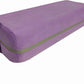 NGT new guide steps Yoga Bolster Pillow for Meditation and Support - Rectangular Yoga Cushion Foam Wedges Washable Suede Pillowcase for Men and Women with Carry Handles.…