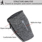 Running Phone Armband for Men Women,Universal Arm Bands for Phones Below 8 Inches,Waterproof Cell Phone Armband for Hiking,Running,Cycling,Climbing(Grey M)