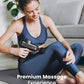 RENPHO Massage Gun with Bluetooth, Portable Percussion Massager for Back and Neck, Handheld Device with Carry Case, Gifts for Men Women, Active+