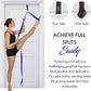 Stretching Strap With Door Anchor - Stretching Equipment to Improve Legs Flexibility - Splits Trainer For Home Ideal In Ballet, Dance, Cheerleading, Taekwondo, Yoga, Pole Dancing & Gymnastics