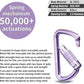 FresKaro 3inch 12kN-2698lbs Auto Locking Carabiner Clips, Solid D Shape, Heavy Duty 7075 Aluminum, Lightweight 1.09oz, Rust Proof, for Hammock, Hiking, Dog Leash, Keychain etc., Multi-Colors
