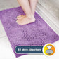 Muddy Mat® Original Dog Door Mat for Muddy Paws, Super Absorbent Microfiber, Non-Slip Washable Pet Rug, Quick Dry Chenille Entryway Carpet, Machine Washable Indoor Outdoor mat, Purple 18"x28"