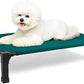 Heeyoo Elevated Dog Bed, Cooling Raised Pet Cot with Chew Proof Washable Breathable Mesh and Metal Frame, Portable Dog Cot Bed with No-Slip Feet for Outdoor or Indoor Use