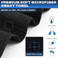 Microfiber Gym Towels for Working Out, Quickly Dry Yoga Hand Towels for Men & Women Tennis, 16 Inch x 27 Inch, 3 Pack, Multicolor