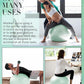 Yoga Ball for Exercise, Pilates Set, 4 Sizes Fitness Ball for Workout, Birthing, Pregnancy, Physical Therapy- Pump Included