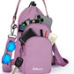 Water Bottle Holder with Strap, 4 Big Pockets with Compartment, 24oz/32oz/40oz Crossbody Water Bottle Carrier Bag