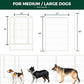 FXW Rollick Unleashed Dog Playpen for Indoor, Yard, RV Camping, 40 inch 24 Panels for Medium and Large Dogs, White│Patented
