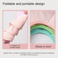 Touchdog Foldable Dog Cone Collar for Cats & Dogs - Adjustable Soft Recovery Collar with Waterproof PU Coating, Lightweight Design, 24.5cm/9.6in Wide Barrier (Pink, S)