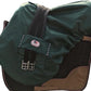 Majestic Ally Nylon Waterproof Fleece Lined Ride On English Saddle Cover-Multiple Color (Hunter Green)