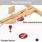 Big Flick n Kick: Wooden Multi Tabletop Indoor Portable Board Games for Kids and Family