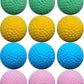 Cat Golf Balls for Indoor Kitten Toys - Interactive Sponge Foam Soccer Balls (Mixed)