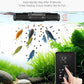 VEVOR Aquarium Wave Maker, 25W, 2380 GPH Adjustable Cross Flow Pump with Controller, Magnetic DC 24V Aquarium Powerhead, Strong Magnetic Base, 360° Rotating Wavemaker, for Saltwater Marine Freshwater