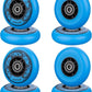 8-Pack Inline Skate Replacement Wheels 85A Outdoor Asphalt Formula Roller Blades Wheels Indoor Roller Blades Wheels with Bearings ABEC-9 & Floating Spacers