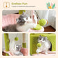 PEQULTI 4-in-1 Multi-Level Cat Tower, 33'' Pink Cat Tree for Indoor Cats with Large Condo, Scratching Post for Cats with Deep Hammock& Cozy Top Perch