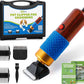 Pet Grooming Clippers 200W, Plug-in with 3m Power Cord & Stepless Speed Control, Low Noise < 50db, Heavy-Duty Dog Hair Trimmer Kit with Extra Detachable Blade & 2 Limit Combs of 4 Sizes