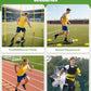GHB Soccer Agility Training Equipment, 6 Agility Poles, 20ft Speed Ladder, 12 Disc Cones, Resistance Parachute, Jump Rope, 5 Resistance Bands, Soccer Training Poles for Speed Agility Training