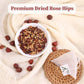 FullChea - Rose Hips Tea Bags, 50 Teabags Rosehip Tea, 3g/bag - Premium Rose Hips - Non-GMO - Caffeine-free - Support Digestion & Boost Immunity
