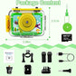 GKTZ Kids Camera - Waterproof Underwater Camera for Kids, Christmas Birthday Gifts for Boys Age 3-12, 1080P HD Children Digital Action Camera, Pool Toys for Kids Age 4-12