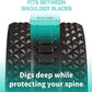 Back Roller Wheel 4 Pack - Yoga Wheel for Back Pain & Stretching,Back Roller for Deep Tissue Massage, Back Wheel for Physical Therapy & Exercise