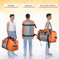 70L Waterproof Duffel Bag Travel Dry Bag, Large Capacity, Adjustable Thickened Straps and Handles, Zip Closure, Air Valve, Keep Equipment Safe, Suitable for Boating Rafting Motorcycle Kayaking