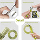 Speed Jump Rope - Tangle-Free Foldable Grip Skipping Rope for Fitness, Boxing & Cardio - Durable PVC Cable for Men Women