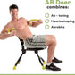 Ab Fitness Machine System Provides An Abdonimal And Muscle Activating Workout with Aerobics to Burn Calories and Workout