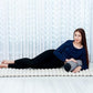 Leewadee Small Yoga Bolster – Shape-Retaining Cervical Neck Roll, Tube Pillow for Comfortable Reading, Kapok Filling, 22 x 6 x 6 inches