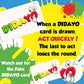 DiDaYo - Fast Paced Family Games, Brain Teaser Card Game for Kids 8-12, Ideal Speed Color Game for Teens and Adults, Fun Slumber Party Games, 2-8 Players, Travel Friendly